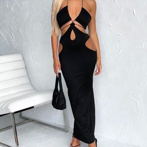 Outcast Clothing Fire Ball Maxi Dress